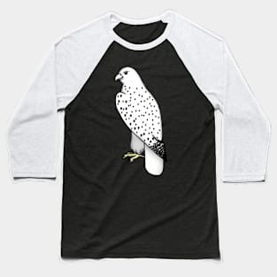 Gyrfalcon (Large Print) Baseball T-Shirt